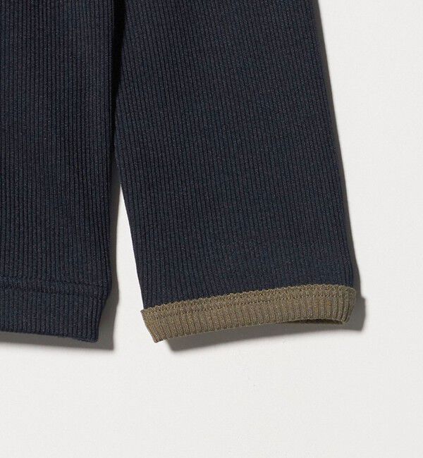 UNITED ARROWS「リブ バイカラー パイピング カットソー」|Tシャツ・カットソー|