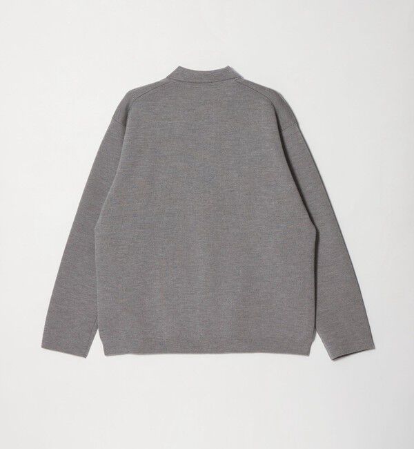 UNITED ARROWS「ウール カシミヤ スウェット ポロカラー カーディガン」|カーディガン|