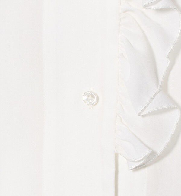 UNITED ARROWS「フリルカラー 2WAY ブラウス ‐ウォッシャブル‐」|シャツ・ブラウス|