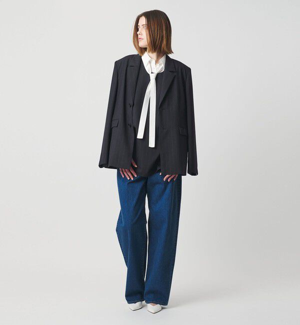 AEWEN MATOPH「＜AEWEN MATOPH＞パワーショルダー 2B ジャケット」|テーラードジャケット|