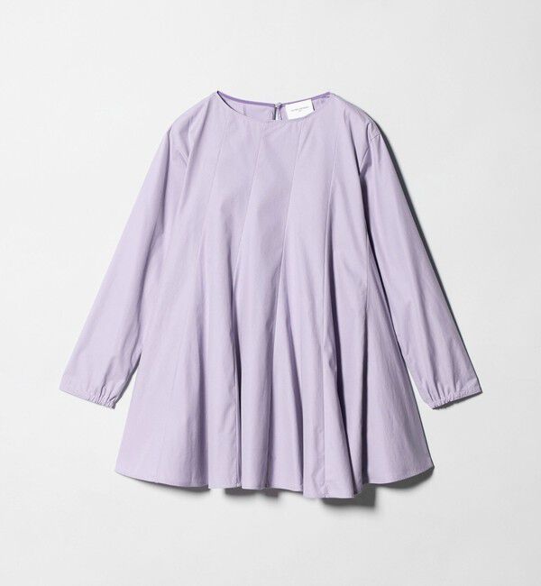 UNITED ARROWS「バイアス フレア チュニック ブラウス ‐ウォッシャブル‐」|シャツ・ブラウス|