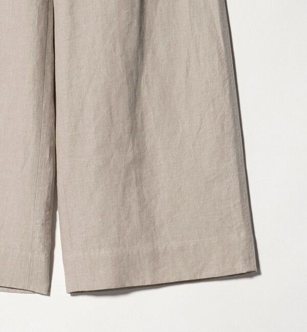 UNITED ARROWS「リネン パッチポケット イージーパンツ ‐ウォッシャブル‐」|チノ|