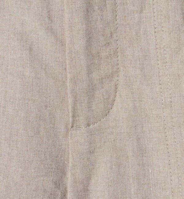 UNITED ARROWS「リネン パッチポケット イージーパンツ ‐ウォッシャブル‐」|チノ|