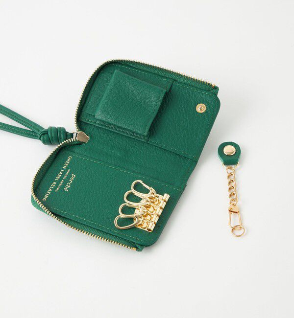UNITED ARROWS green label relaxing「【別注】＜perche＞レザードット キーケース」|キーケース|