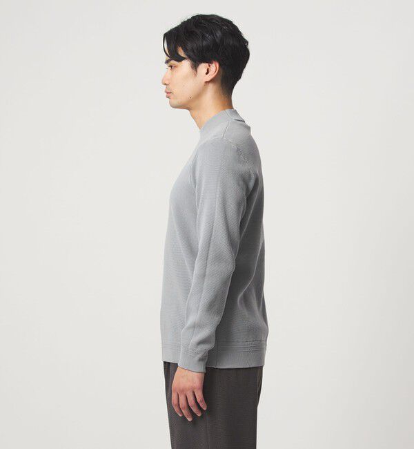UNITED ARROWS green label relaxing「【WEB限定】JUST fit デイリー アゼ モックネック ニット」|ニット・セーター|