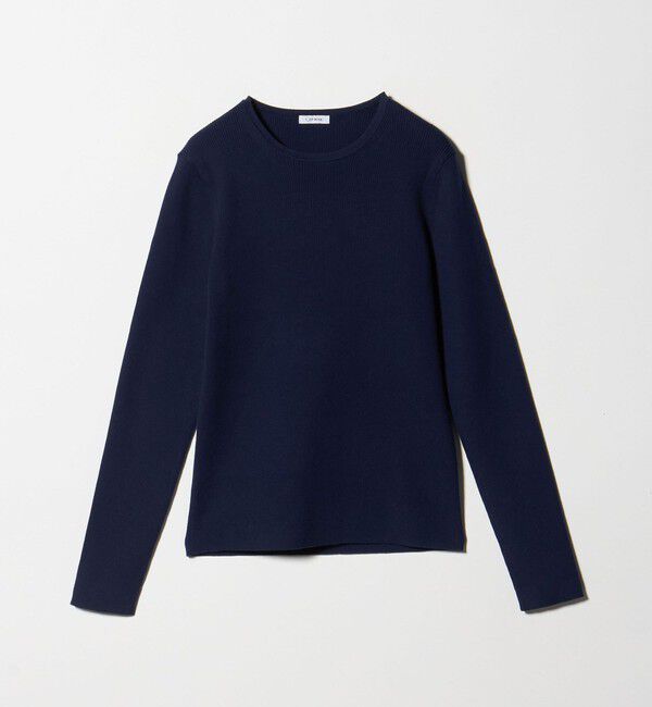 UNITED ARROWS green label relaxing「＜1_OF MINE＞リブ クルーネック プルオーバー ニット ウォッシャブル」|ニット・セーター|