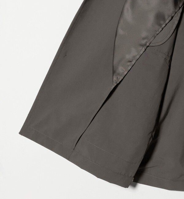 UNITED ARROWS green label relaxing「DICROS ミドル フード ステンカラー コート -撥水-」|ステンカラーコート|