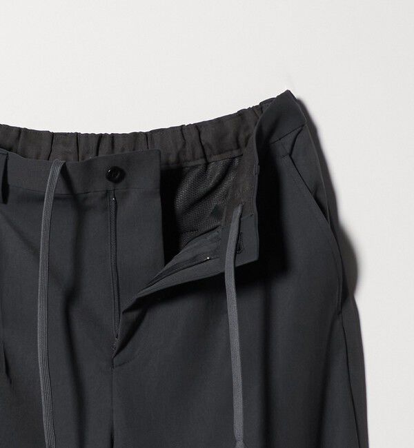 UNITED ARROWS green label relaxing「DICROS ポリエステル ツイル 1プリーツ W2 ユーティリティパンツ -ストレッチ・撥水-」|チノ|