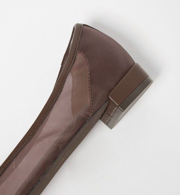 UNITED ARROWS green label relaxing「ポインテッド チュール フラットシューズ」|パンプス|