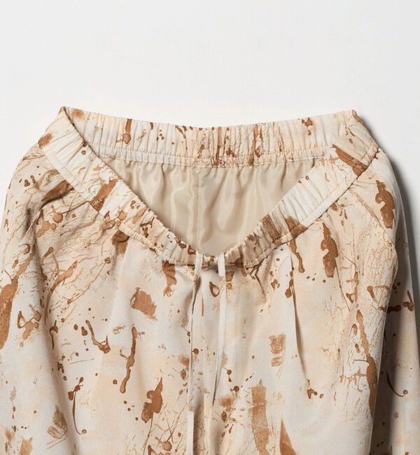 UNITED ARROWS green label relaxing「マーブル プリント パンツ」|その他|