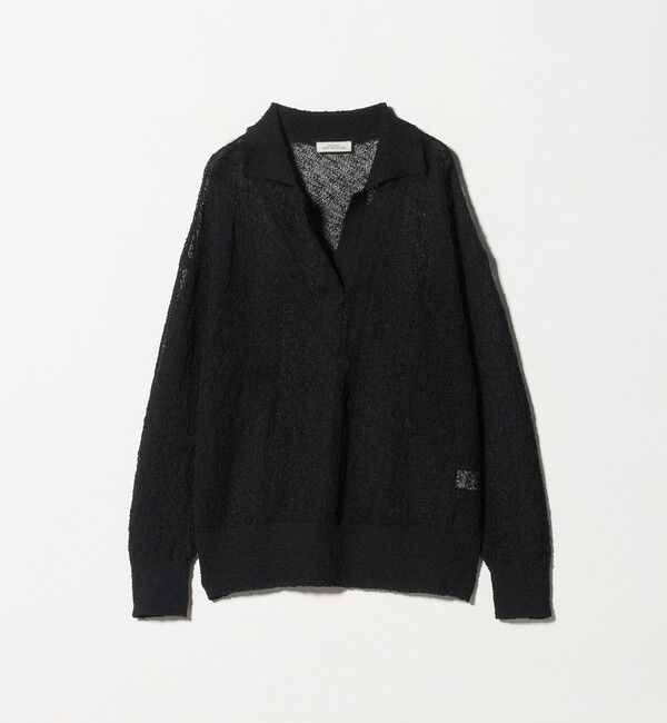 UNITED ARROWS green label relaxing「ノットヤーン スキッパー プルオーバー ウォッシャブル」|ニット・セーター|