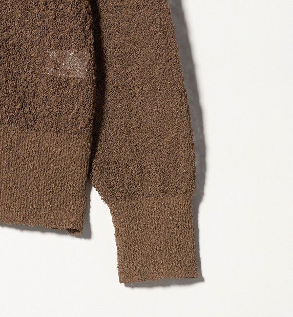 UNITED ARROWS green label relaxing「ノットヤーン スキッパー プルオーバー ウォッシャブル」|ニット・セーター|