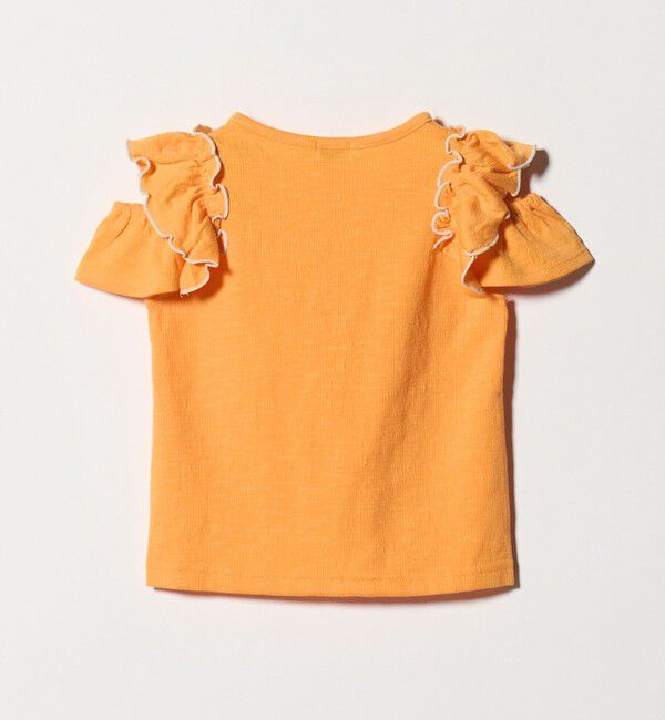 UNITED ARROWS green label relaxing「ショルダースリット フリルTシャツ / キッズ  100cm-130cm」|Tシャツ・カットソー|