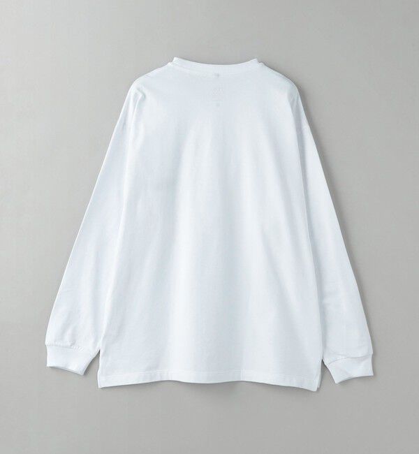 California General Store「＜CGS.＞オーガニック コットン ロングスリーブ ロゴ Tシャツ」|Tシャツ・カットソー|