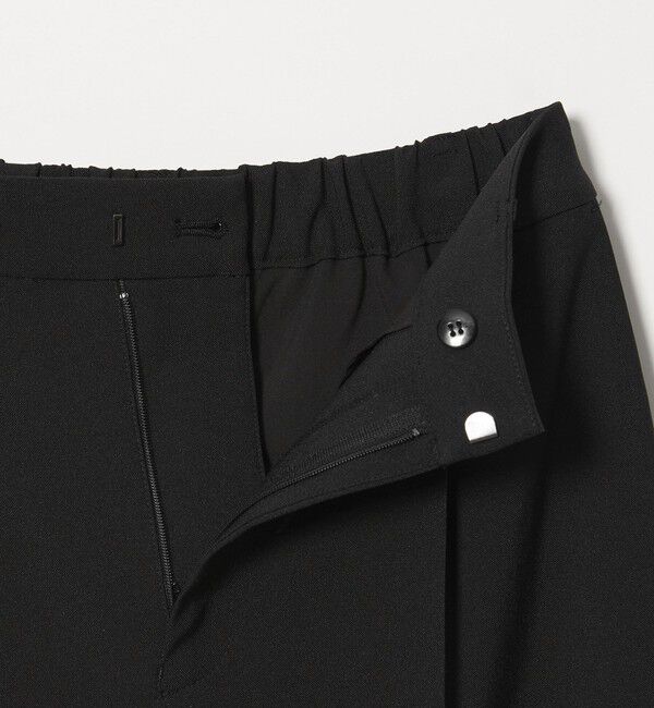 BEAUTY&YOUTH UNITED ARROWS「【WEB限定 Wardrobe DAILY MINIMAL】メランジ タックストレートパンツ ウォッシャブル」|スラックス|