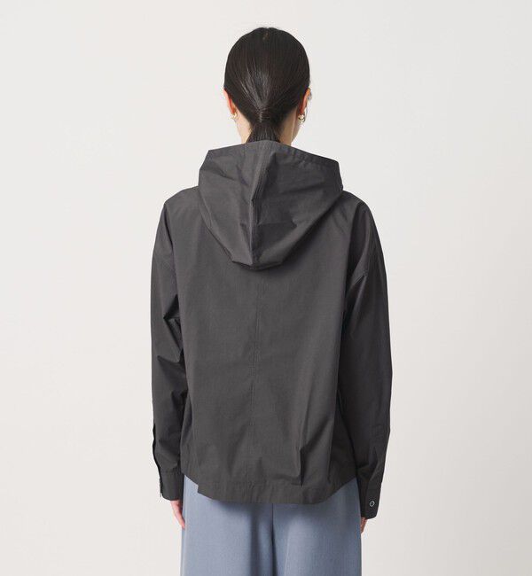 BEAUTY&YOUTH UNITED ARROWS「ポリエステルコットン フードシャツ」|シャツ・ブラウス|