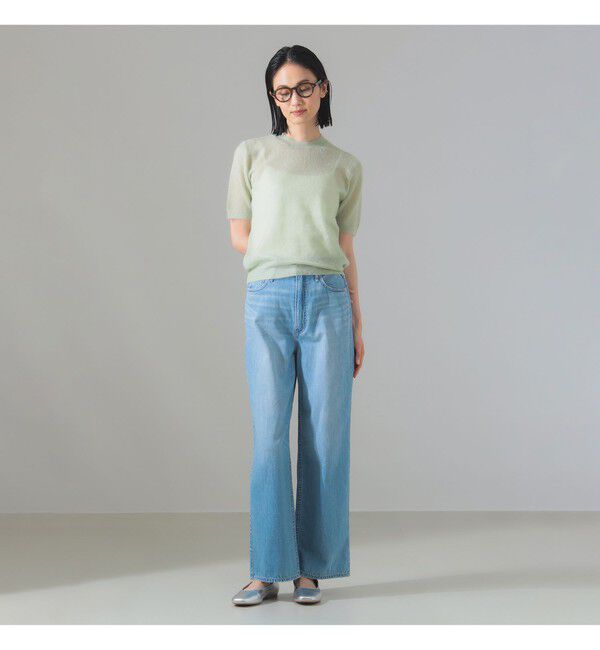 Demi-Luxe BEAMS 「upper hights / LAZY NIECE デニムパンツ」|デニム|