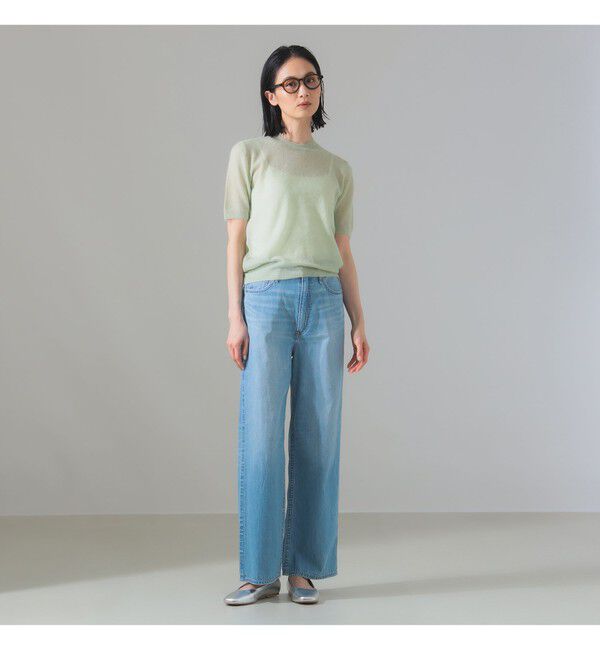 Demi-Luxe BEAMS 「upper hights / LAZY NIECE デニムパンツ」|デニム|