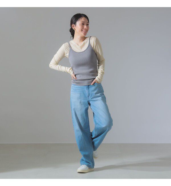 Demi-Luxe BEAMS 「upper hights / LAZY NIECE デニムパンツ」|デニム|