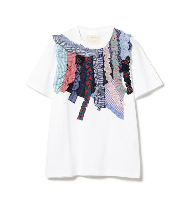 BEAMSBOY「【別注】TORI-TO / 縦フリル Ｔシャツ」|Tシャツ・カットソー|