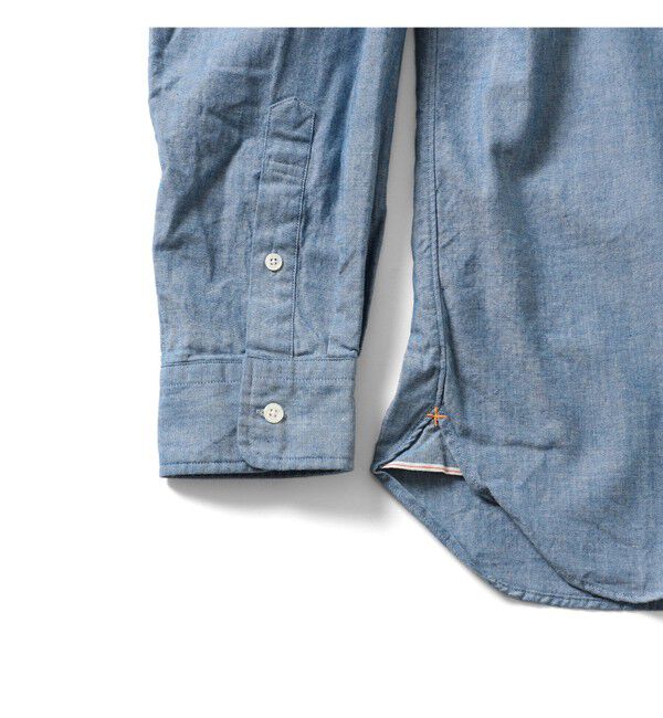 BEAMS PLUS「BEAMS PLUS / シャンブレー ボタンダウン シャツ」|シャツ・ブラウス|