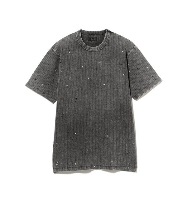 BEAMS「ベーシックフィット フェード リブ Tシャツ」|Tシャツ・カットソー|
