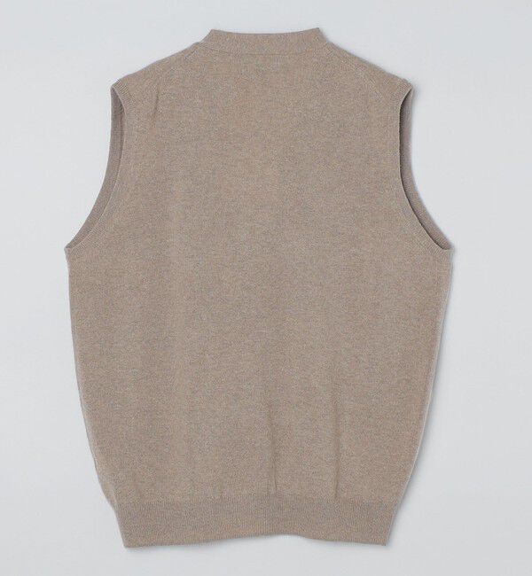 SHIPS「ALANPAINE:ジーロングウール 12ゲージ ニット ベスト」|ニット・セーター|