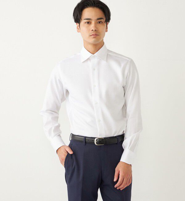 SHIPS Colors 「SHIPS Colors:  <消臭> LUTHAI ワイドカラー ドレスシャツ 2」|シャツ・ブラウス|