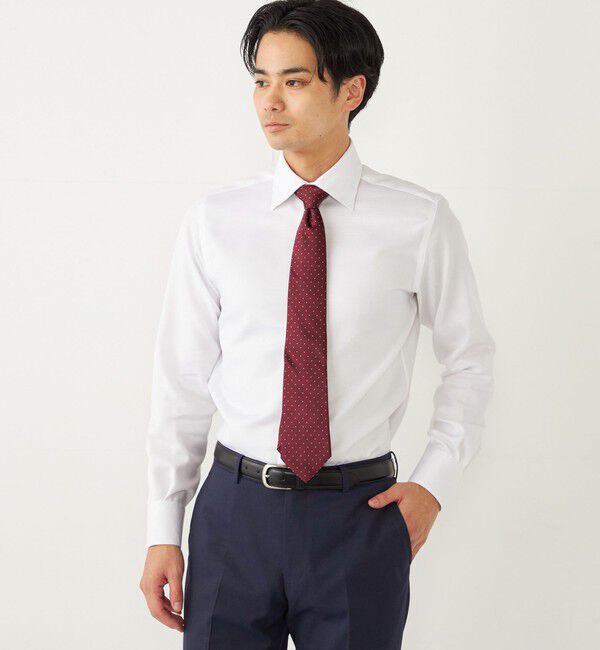 SHIPS Colors 「SHIPS Colors:  <消臭> LUTHAI ワイドカラー ドレスシャツ 2」|シャツ・ブラウス|