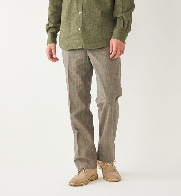 SHIPS Colors 「BARRY BRICKEN:チェック パンツ(セットアップ対応可能)」|その他|