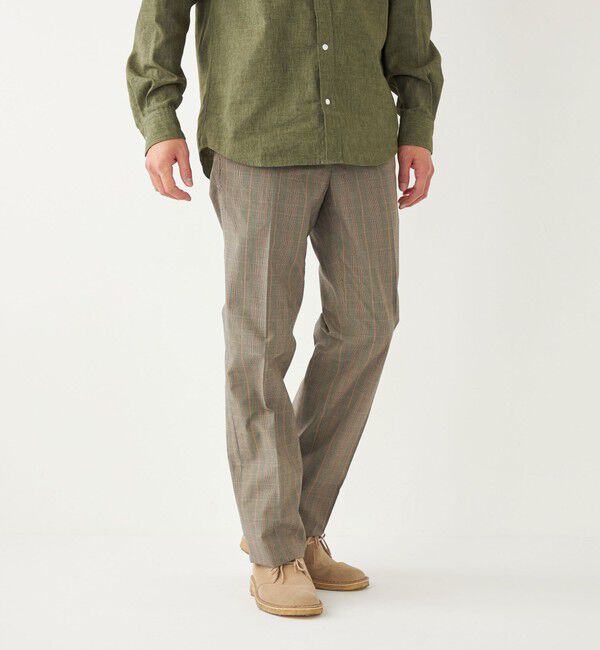 SHIPS Colors 「BARRY BRICKEN:チェック パンツ(セットアップ対応可能)」|その他|