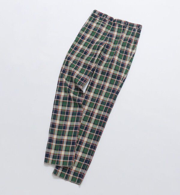 SHIPS Colors 「BARRY BRICKEN:チェック パンツ(セットアップ対応可能)」|その他|