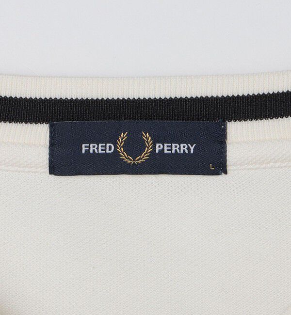 SHIPS「【SHIPS別注】FRED PERRY: COOLMAX(R) 鹿の子 ワンポイント ロゴ Tシャツ (ロンT) 24FW」|Tシャツ・カットソー|