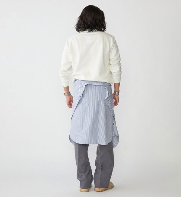 SHIPS「【SHIPS別注】FRED PERRY: COOLMAX(R) 鹿の子 ワンポイント ロゴ Tシャツ (ロンT) 24FW」|Tシャツ・カットソー|