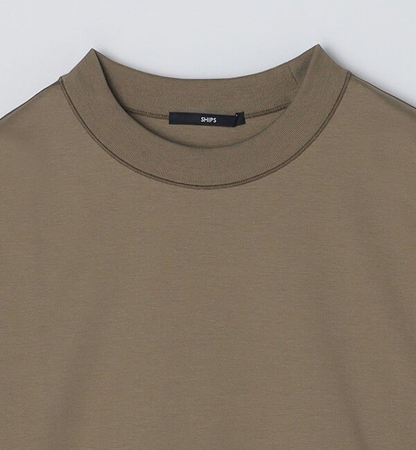 SHIPS「SHIPS: コットン ハイゲージ ポンチ ライト ロングスリーブ Tシャツ」|Tシャツ・カットソー|