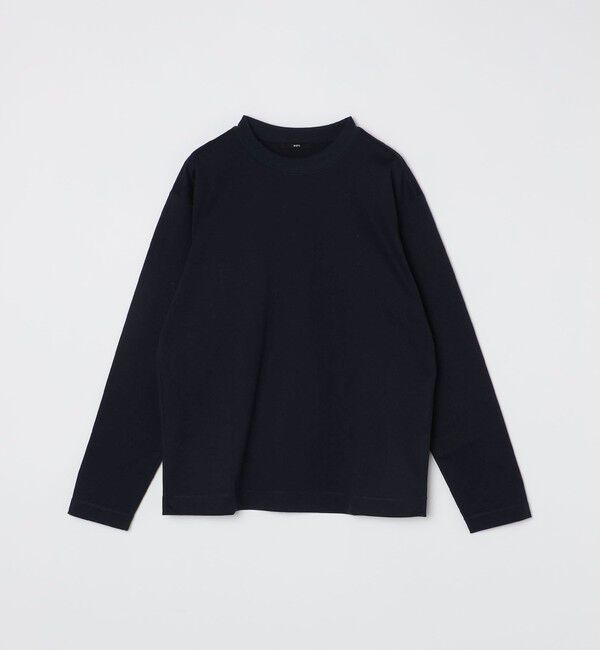 SHIPS「SHIPS: コットン ハイゲージ ポンチ ライト ロングスリーブ Tシャツ」|Tシャツ・カットソー|