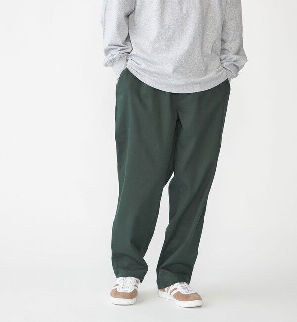 SHIPS「SHIPS: コットン ツイル イージーパンツ」|チノ|