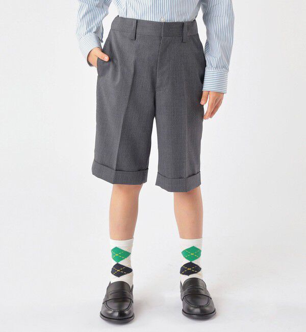 SHIPS KIDS「SHIPS KIDS:100～130cm /〈洗濯機可能〉ウォッシャブル ハーフ パンツ」|その他|