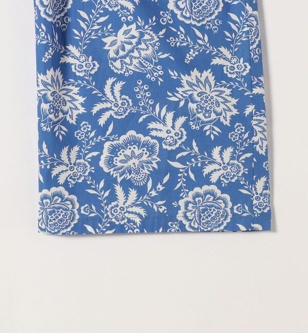 SHIPS any「SHIPS any:〈洗濯機可能〉Les Olivades ボタニカル プリント ベルト ラップ セミワイド パンツ」|その他|