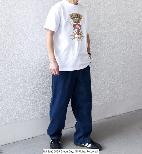 SHIPS any「GOOD ROCK SPEED: ミュージック グラフィック プリント バンド Tシャツ 25SS◇」|Tシャツ・カットソー|