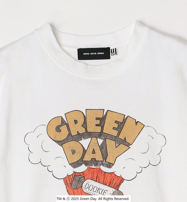 SHIPS any「GOOD ROCK SPEED: ミュージック グラフィック プリント バンド Tシャツ 25SS◇」|Tシャツ・カットソー|