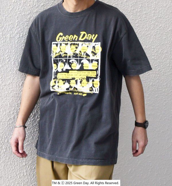 SHIPS any「GOOD ROCK SPEED: ミュージック グラフィック プリント バンド Tシャツ 25SS◇」|Tシャツ・カットソー|