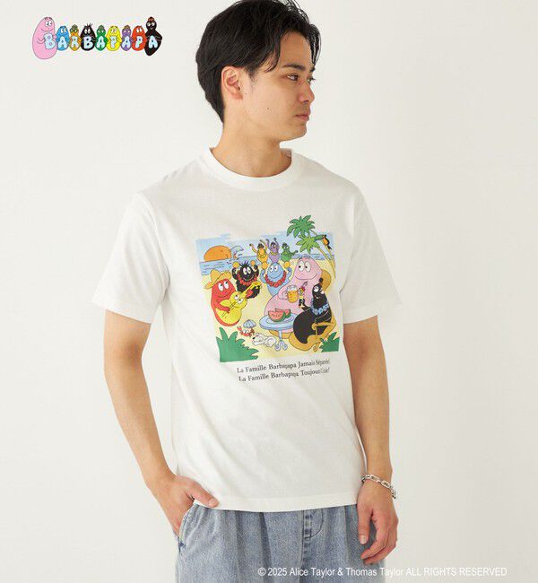 SHIPS Colors 「SHIPS Colors:バーバパパ プリント Tシャツ◇」|Tシャツ・カットソー|ホワイト