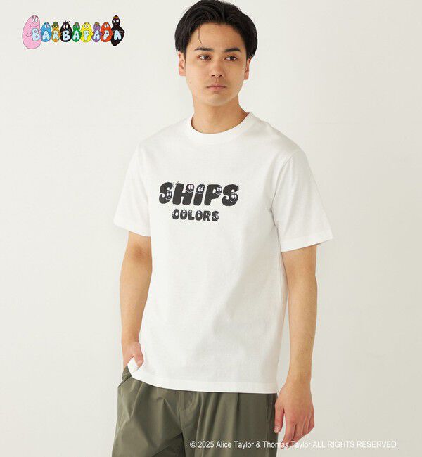 SHIPS Colors 「SHIPS Colors:バーバパパ プリント Tシャツ◇」|Tシャツ・カットソー|ホワイト系