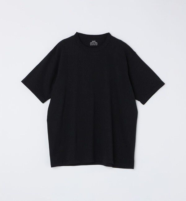 SHIPS「SHIPS: スタンダード チューブ Tシャツ」|Tシャツ・カットソー|ブラック