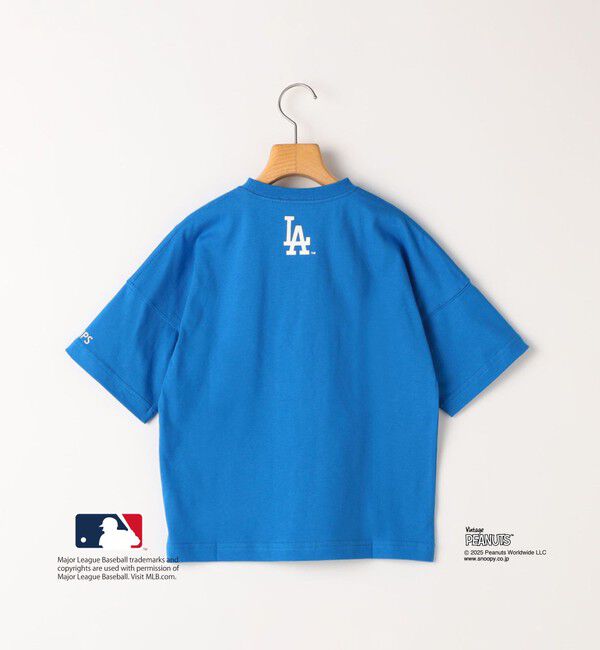 SHIPS KIDS「SHIPS KIDS:100～125cm / PEANUTS&times;MLB プリント Tシャツ」|Tシャツ・カットソー|