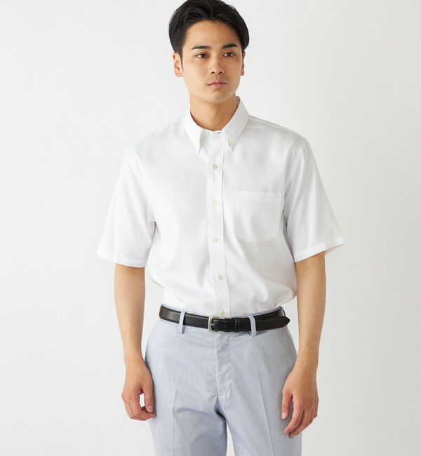 SHIPS Colors 「SHIPS Colors:SMART TECH(R) ノーアイロン ボタンダウン シャツ」|シャツ・ブラウス|