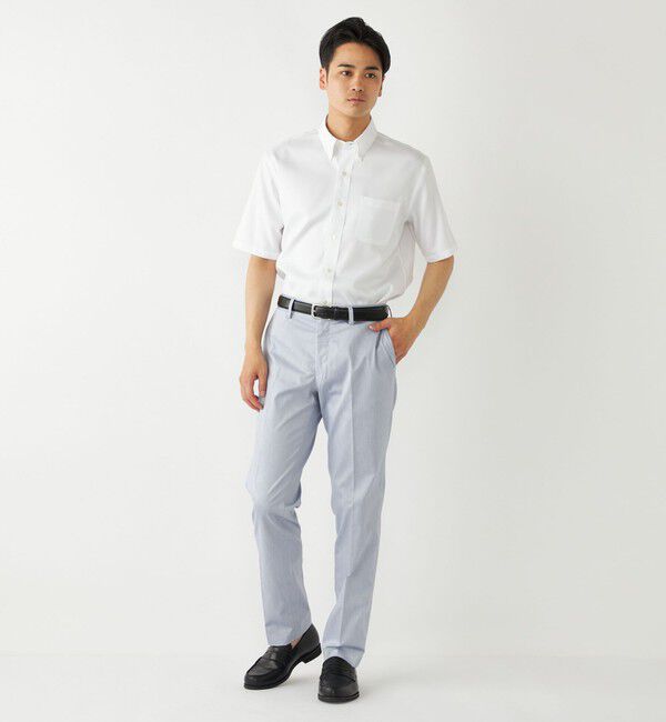 SHIPS Colors 「SHIPS Colors:SMART TECH(R) ノーアイロン ボタンダウン シャツ」|シャツ・ブラウス|