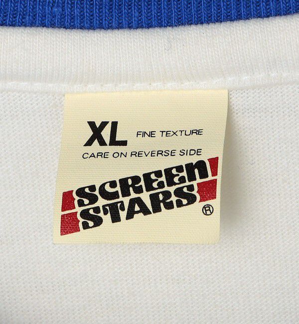 SHIPS any「SCREEN STARS: レトロ プリント リンガー Tシャツ◇」|Tシャツ・カットソー|