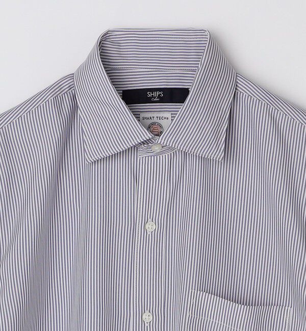 SHIPS Colors 「SHIPS Colors:SMART TECH(R) ノーアイロン セミワイドカラー シャツ」|シャツ・ブラウス|